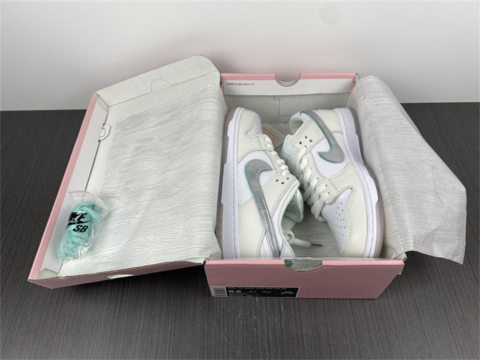 nike sb dunk low diamond S*pply co white diamond bv1310-100
