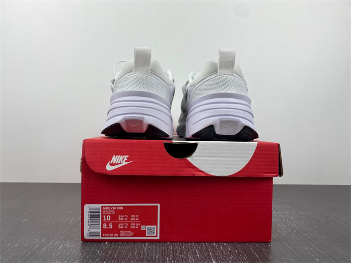 Nike V2K Run Summit White Metallic Silver FD0736-102