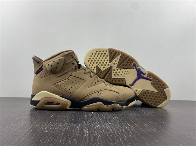 Air Jordan 6 WMNS Gore-Tex “Brown Kelp” FD1643-300