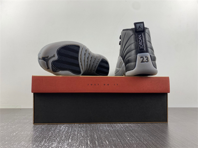 Air Jordan 12 Black Wolf Grey CT8013-010