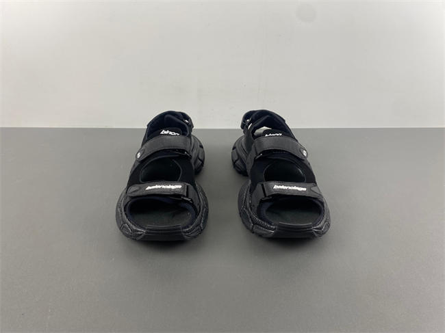 Ba*len*cia*ga black ‘3xl’ sandals 786956 w3xlt 1000
