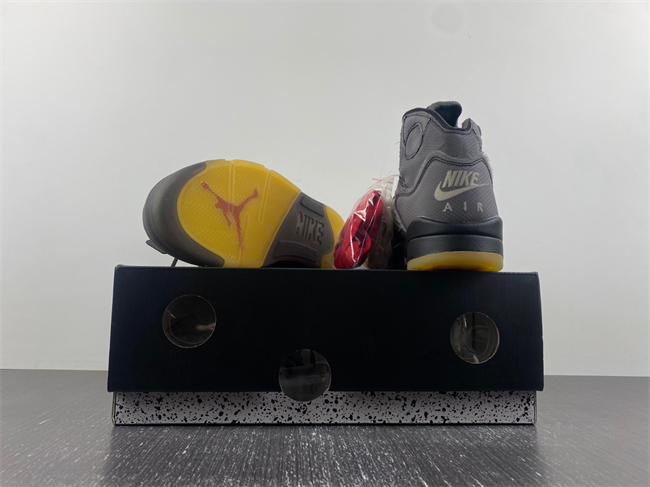 Jordan5 Off-White Black CT8480-001