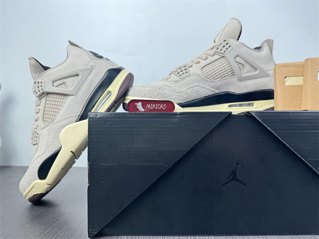 A Ma Maniére x Air Jordan 4 Fossil Stone FZ4810-200